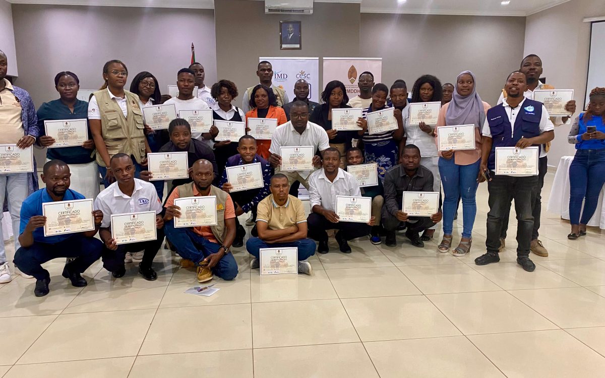 DEFENSORES DE DIREITOS HUMANOS EM NAMPULA FORTALECEM CAPACIDADES DE PROTECÇÃO E SEGURANÇA